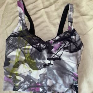 Lululemon cropped sports bra tank